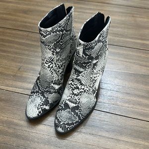 Qupid Brand, Women’s Snake Skin Bootie